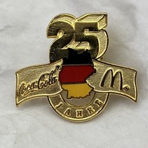 McDonald’s Coca-Cola Germany Corporation Company Advertisement Lapel Hat... - £9.46 GBP