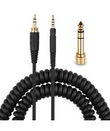 Lol Party Hd598 Cable Coiled Aux Cord Replacement For Sennheiser Hd598 C... - £18.87 GBP