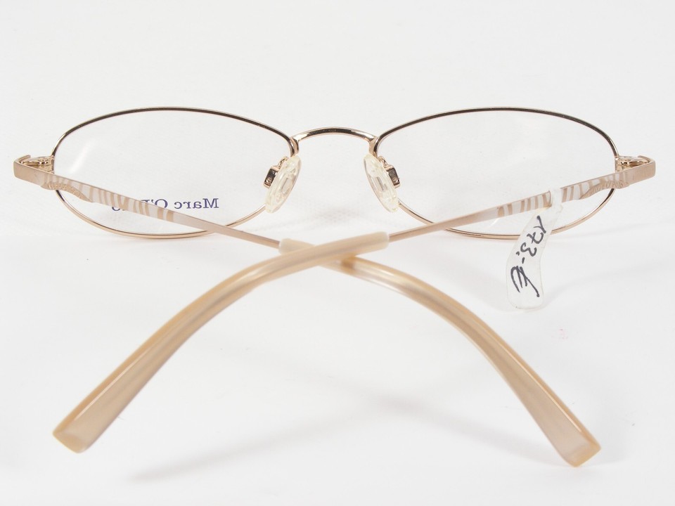 Vintage Marc O'Polo 3680 A Gold /Beige UNIQUE RARE EYEGLASSES GLASSES 50-17-140 Item image 3