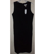 NWT WOMENS christopher &amp; banks PONTE KNIT LITTLE BLACK DRESS  SIZE 6 - $29.92