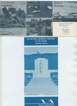 The National Memorial Cemetery of the Pacific Booklet &amp; USS Arizona Envelope  - £21.72 GBP