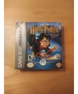 Harry Potter and the Philosopher's Stone (Nintendo Game Boy Advance, 2001) CIB - £13.80 GBP