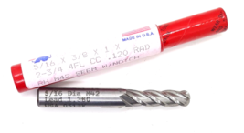 Regal Beloit 4 Flute M42 Cobalt 5/16&quot; End Mill 3/8&quot; Shank Loc 1&quot; R.H..12... - $13.99
