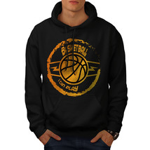 Wellcoda Basketball Game Sport Mens Hoodie, Best Casual Hooded Sweatshirt - £25.95 GBP+