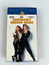 Desperately Seeking Susan VHS Video Tape Rosanna Arquette, Madonna, Aidan Quinn - £7.11 GBP