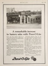 1926 Print Ad Prest-O-Lite Auto Battery Merchandising Plans Indianapolis,IN - £17.33 GBP