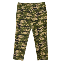 VOGO Athletica Pull On Leggings Womens size Medium Cropped Length Pixelated Camo - £17.68 GBP