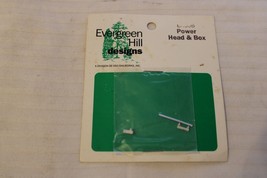 HO Scale Evergreen Hill Designs, Power Head &amp; Box, #EH606 - $15.00
