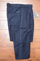 Armani Exchange A|X P46 $120 Men&#39;s Elastic Waist Navy Casual Pants Trouser 32 - £39.44 GBP