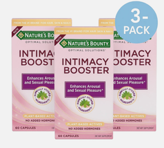 3 Pack Nature&#39;s Bounty Optimal Solutions Intimacy Booster, Clinically Sh... - $424.24 MXN
