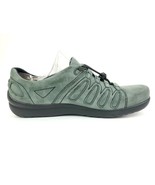KLOGS Napoli Women's Comfort Bungee Cord Shoes Green Suede Size 11 M - $59.95