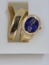 Judith Ripka Goldtone Stainless Steel &amp; Diamonique 1.00 cttw Tubogas Wat... - $75.00