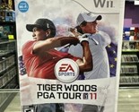 Tiger Woods PGA Tour 11 (Nintendo Wii, 2010) CIB Complete Tested! - $12.47