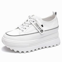 Women Shoes Chunky Sneaker White Casual Shoe White 38 - £33.56 GBP