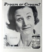 Pream or Cream? Instant Pream Coffee Breakfast Woman-1962 Vintage Print Ad - €8,82 EUR