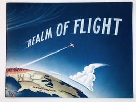 Realm of Flight Revised 1959 Ed. Practical Info about Weather &amp; Flying Aircraft - £11.79 GBP