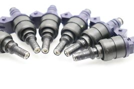 01-05 BMW E39 E60 530I FUEL INJECTORS SET OF 6 E3453 image 7