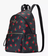 Kate Spade Chelsea Medium Backpack Rose Toss Print KE435 NWT $299 Retail FS - £98.94 GBP