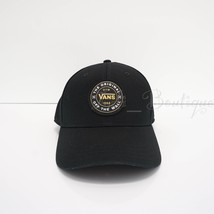 NWT Vans VN0A7PQBBLK OTW Original Structured Cap Snap-back Baseball Hat Black 28 - £18.15 GBP