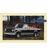 1987 FORD F-SERIES 4X4 PICKUPS VINTAGE FACTORY COLOR POSTAL - ORIGINAL U... - $7.51