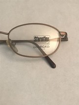 VTG New Italian Luxottica Sferoflex 2071 Copper Wire Eyeglass Flex Frames 47-19 - £27.73 GBP