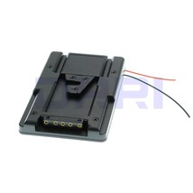 V-Lock V-Mount Battery Adapter Plate Converter For Bmcc Slr Dslr Dv Vi - £74.69 GBP