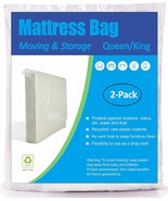 Comforthome Mattress Bag For Moving And Storage, Queen And King Size, 2 ... - €33,45 EUR