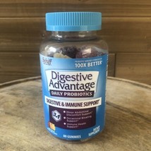 Digestive Advantage Probiotic Gummies Supplement Fruit 80ct Exp 9/25 - £12.99 GBP
