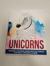 Adult Coloring Book: Magic Unicorns - More Than 35 Colorings For Adults - £4.92 GBP