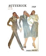 Vintage Butterick Pattern 3325 by Designer Evan-Picone Set Size 16 - £4.70 GBP