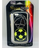 NEON POP NEON SPORTS IPHONE 6/6S PLUS PHONE CASE SOCCER BALL/BASKETBALL ... - £7.71 GBP