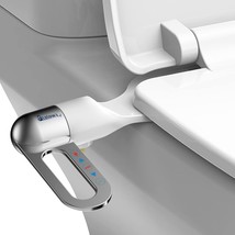 Ultra-Slim Bidet Toilet Seat Attachment With Self-Cleaning Dual Nozzles That Are - £35.86 GBP