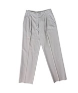 Vintage 70s Light Gray Le Painty High Waisted Tapered Pleated Pants size 24 - $34.60 CAD