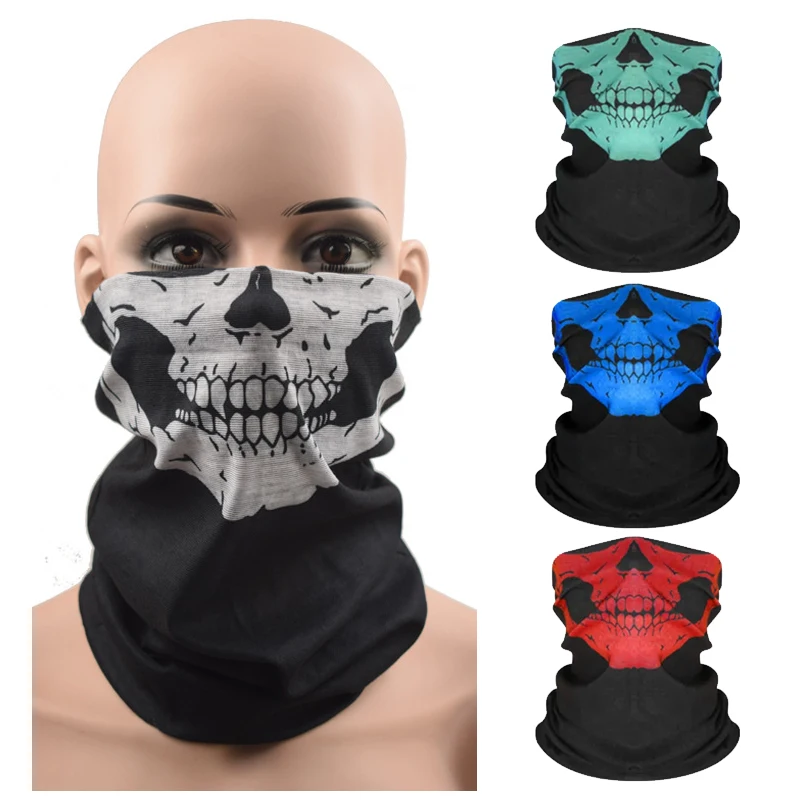 Motorcycle Bike Riding Outdoor Mask Warm Wind Scarf Neck Cover Sun Protection UV - £8.19 GBP+