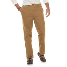 Sonoma Straight Fit Stretch Chino Pants Mens 30x32 Brown Flexwear NEW - $28.58