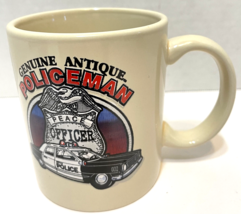 Vintage 1998 Laid Back Genuine Antique Policeman Peace Officer Coffee Cu... - £10.73 GBP