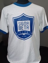 Sigma Beta Club Short Sleeve Ringer T-Shirt Phi Beta Sigma Sigma Beta Cl... - $25.00