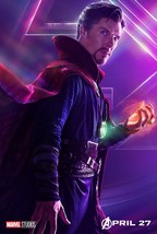 2018 Marvel The Avengers Infinity War Poster 11X17 Iron Man Doctor Strange  - £8.69 GBP