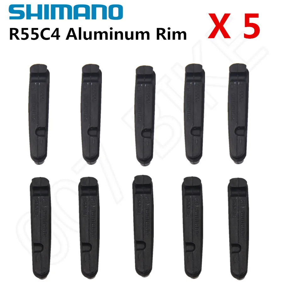 New Shimano R55C4 Aluminum Rim R55C4 Carbon Rim Road Brake Pad Dura Ace Ultegra - £65.42 GBP