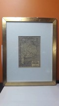 Mappa di Buenos Aires, Argentina 1934 con cornice - £25.64 GBP