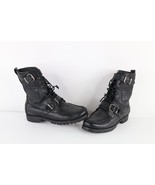 Vintage Ralph Lauren Mens Size 9.5 D Distressed Roll Down Buckle Strap B... - $128.65