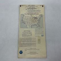 Lake Huron Sectional Aeronautical Chart Aerial Map 39th Edition - £23.35 GBP