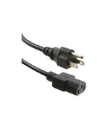 UNC Group PWCD-515PC13-15A-01F-RED POWER CORD 5-15P TO C13 15AMP RED 1FT - $580.27 MXN