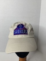 Vintage Shakers Vodka Khaki Baseball Cap Hat Cap Strap back Adjustable One Size - £6.32 GBP