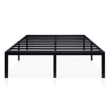 King size 16-inch High Heavy Duty Metal Platform Bed Frame - £180.29 GBP