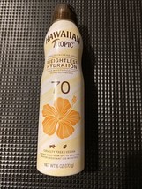Hawaiian Tropic Weightless Hydration Sunscreen Spray SPF 70, 6oz | High - £9.45 GBP