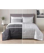 Alfie Gray 7-Piece Mix &amp; Match Reversible Bed in a Bag , Queen - $50.70