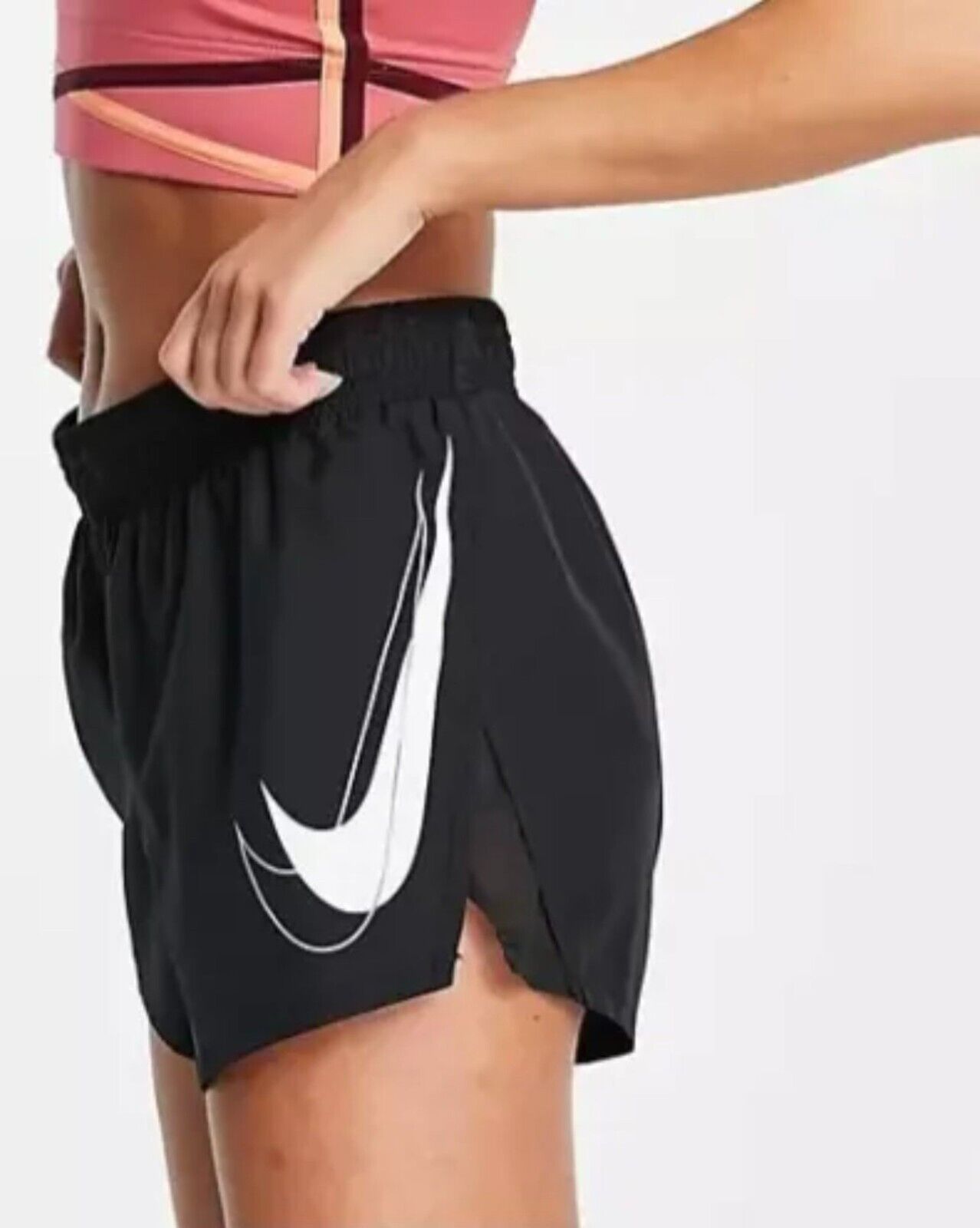 Nike Running Shorts Dri-FIT Lined Moisture Wicking Black DR7585-010 Wome... - $22.99