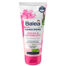 Balea Urea Hand Cream Coconut Oil &amp; Lotus Flower -100ml -FREE Shipping - $8.90