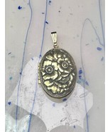 Vintage Floral Locket flowers women - $824.60 MXN